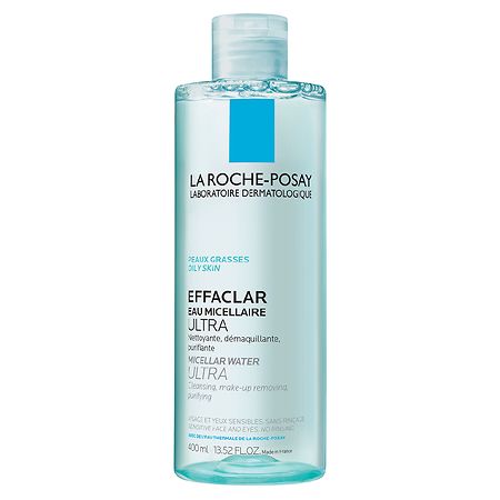 La Roche-Posay Ultra Micellar Cleansing Water and Makeup Remover for Oily Skin