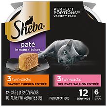 Sheba wet hotsell food reviews