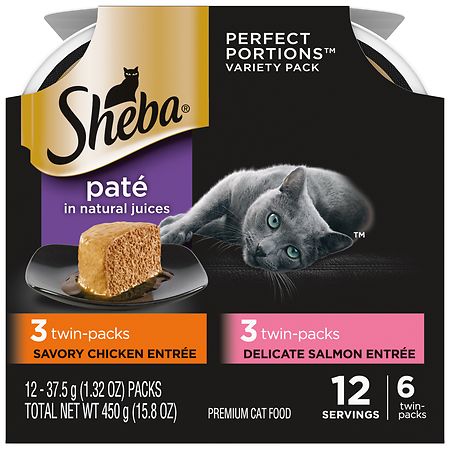 Sheba Perfect Portions Cat Food Salmon/ Chicken