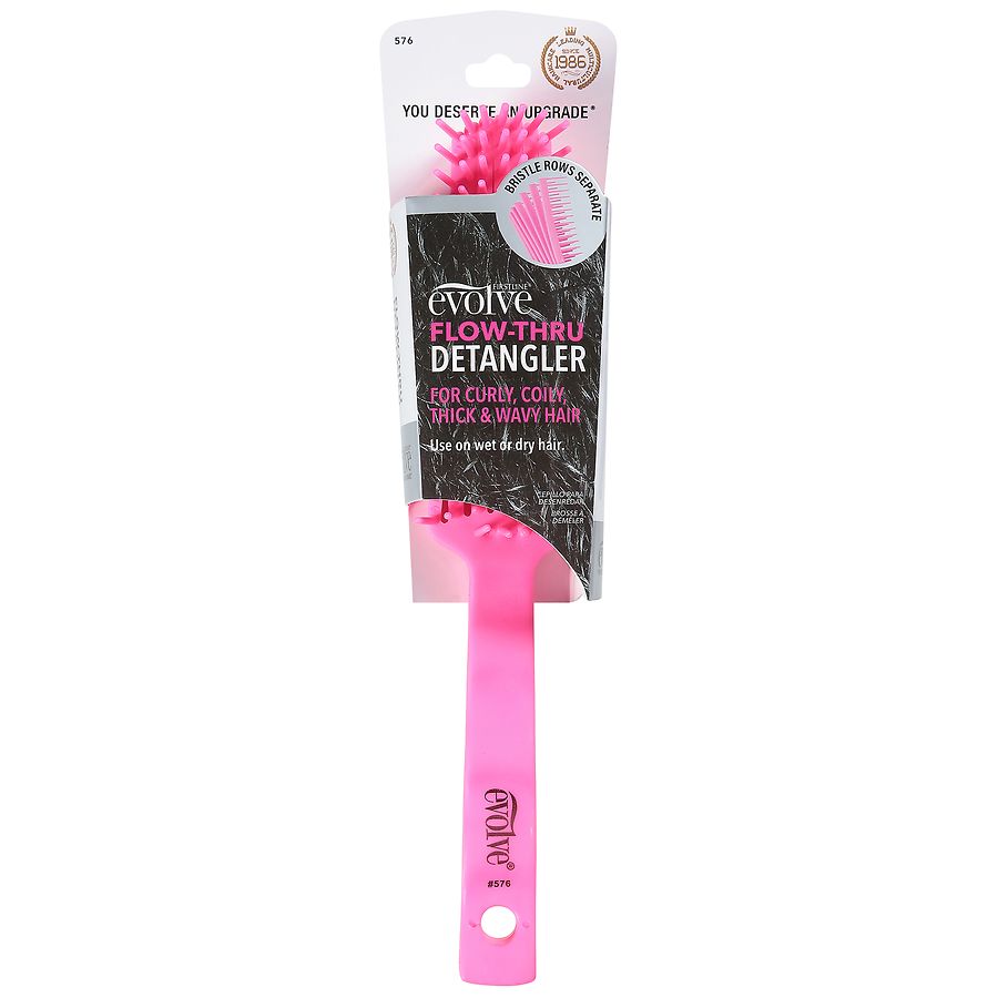 Evolve Flow-Thru Detangler Pink