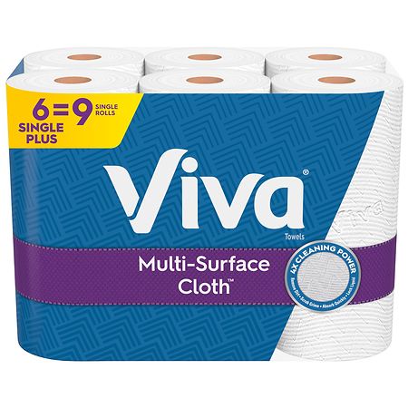 Viva Multi-Surface Cloth Paper Towels, Choose-A-Sheet