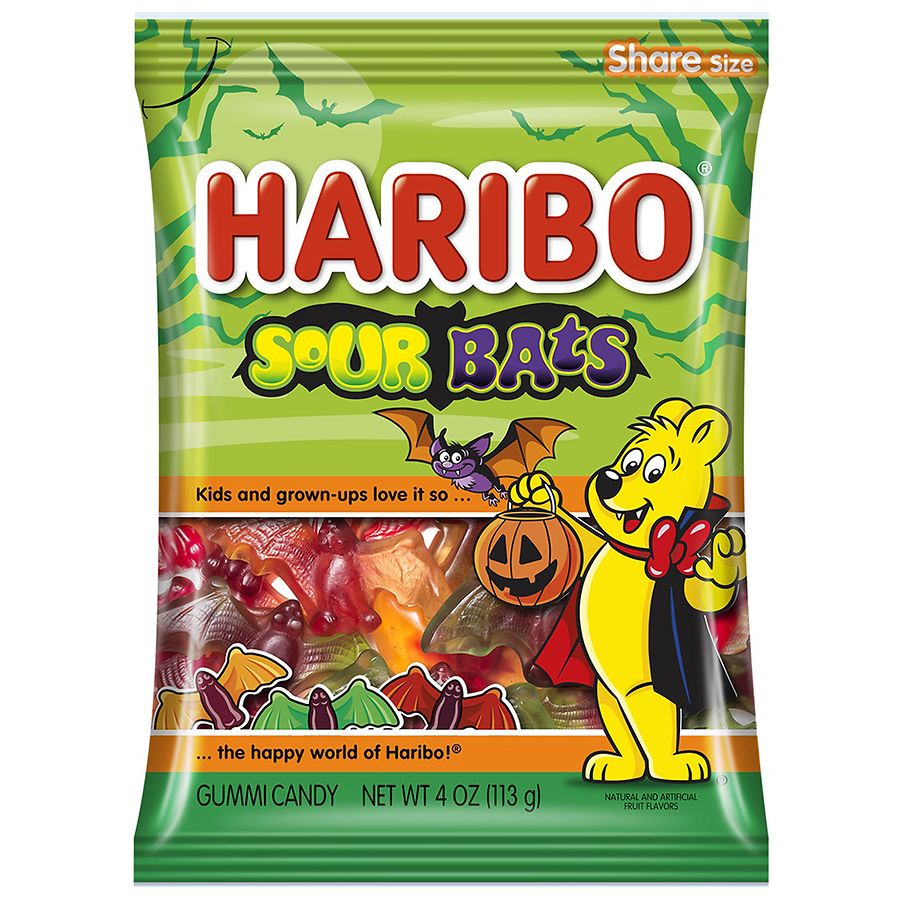 Haribo Sour Bats Assorted