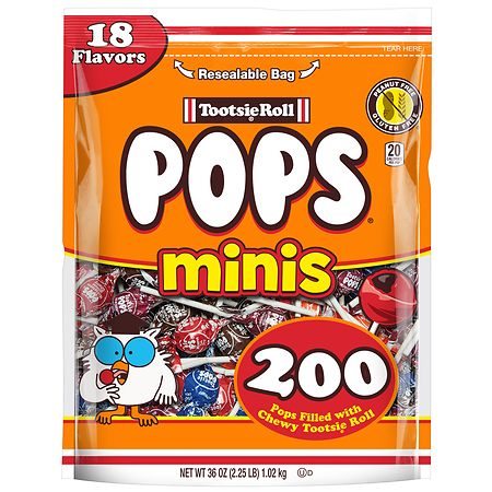 Tootsie Roll Pops Mini Lollipops