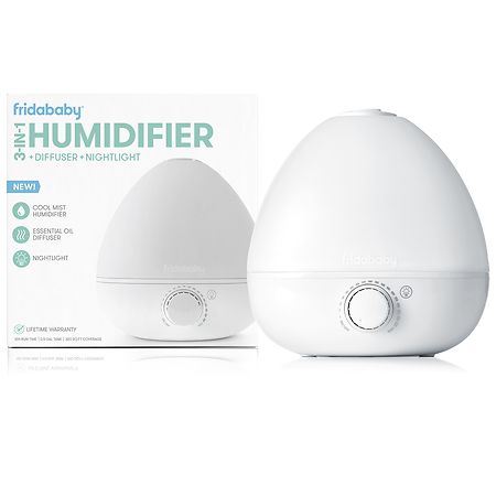 FridaBaby 3-in-1 Humidifier with Essential Oil Diffuser and Nightlight