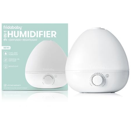 FridaBaby 3-in-1 Humidifier with Essential Oil Diffuser and Nightlight