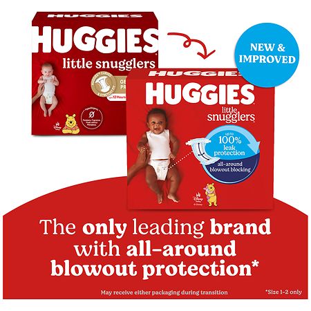 Huggies Little Snugglers Baby Diapers Size 2