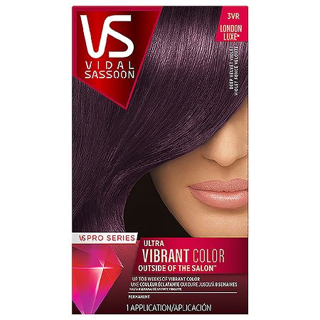 Vidal Sassoon Pro Series Color Permanent Hair Color, Deep Velvet Violet |  Walgreens