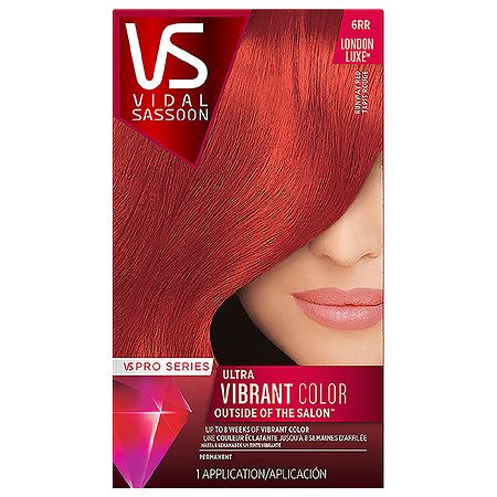 Vidal Sassoon Pro Series Color Permanent Hair Color Runaway Red