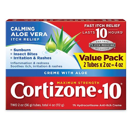 Cortizone 10 Maximum Strength Creme With Aloe