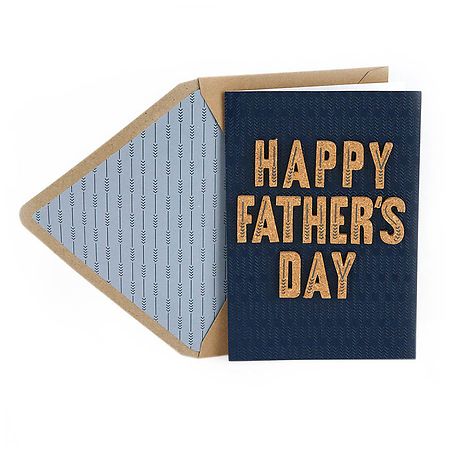 UPC 720473972689 product image for Hallmark Signature Father's Day Card (Cork Lettering, Thankful for You) - S5 - 1 | upcitemdb.com