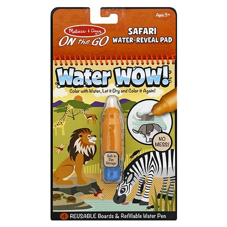 Melissa & Doug Water Wow! - Safari Water Reveal Pad