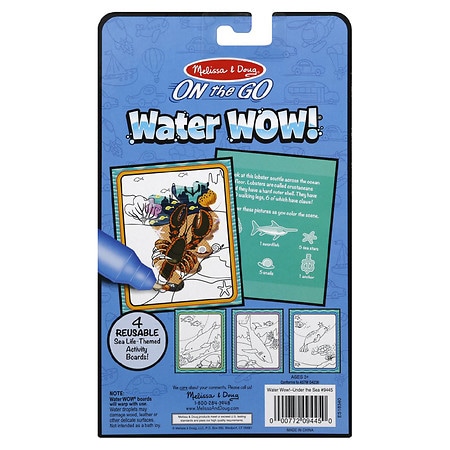Melissa & Doug Water Wow! - Under The Sea Water Reveal Pad