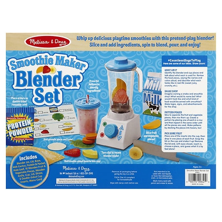 Melissa & Doug 22pc Smoothie Maker Blender Set : Target