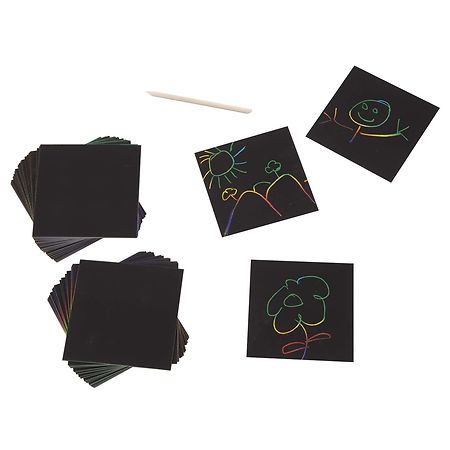 Melissa & Doug Rainbow Mini Scratch Art Notes