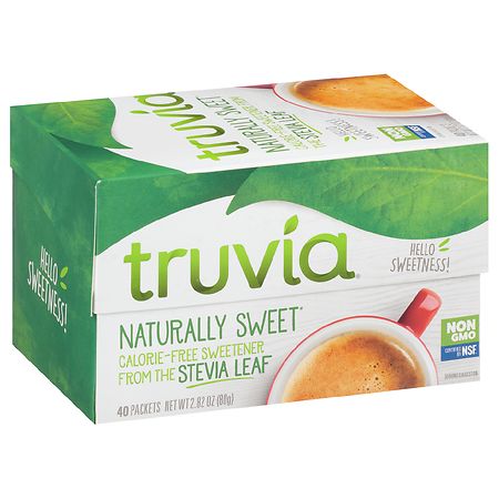 PURE VIA Stevia Sweetener Packets, Sugar Substitute, Natural Sweetener,  Erythritol Free, Zero Calorie Natural Sweetener Packets, 1,000 Count, (Pack  of