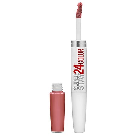 Maybelline Super Stay 24 2-Step Liquid Lipstick Makeup  Frosted Mauve  1 kit