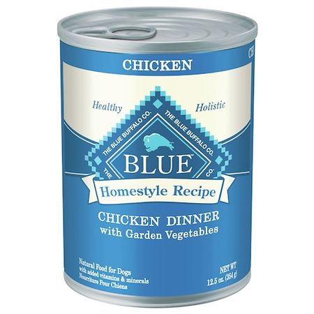 Blue Buffalo Homestyle Recipe Chicken Dinner with Garden Vegetables for Dogs