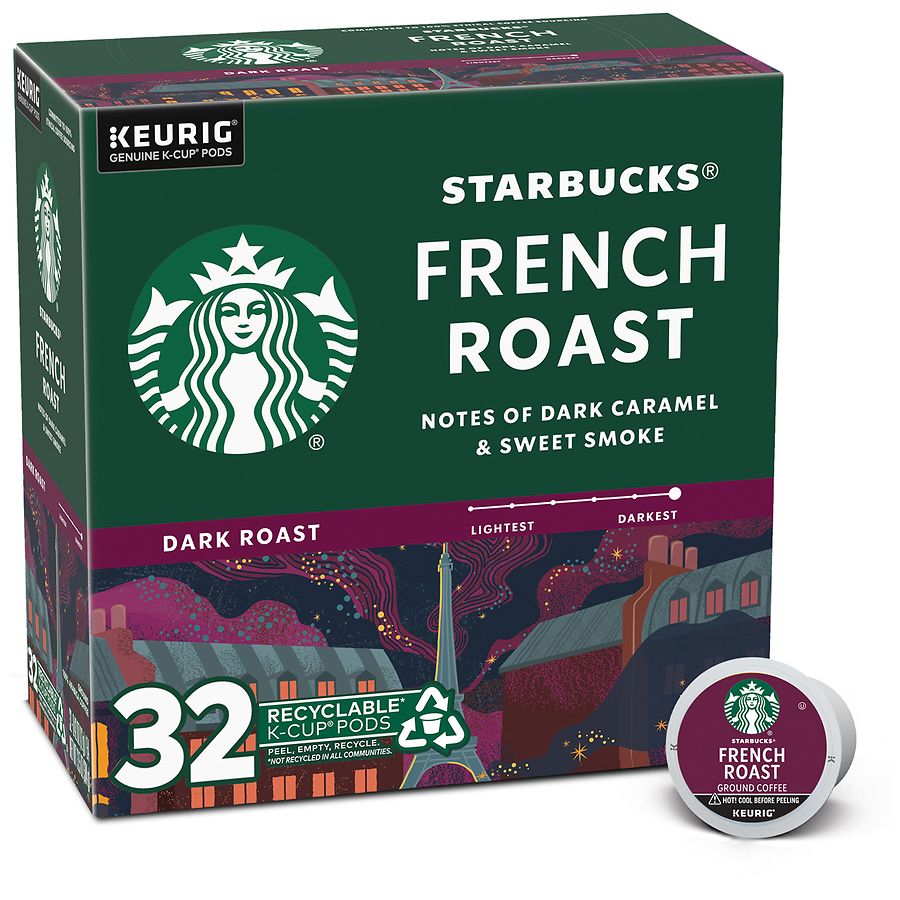 Starbucks french deals roast k cups