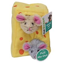 Patchworkpet Colby The Mouse Dog Toy - 15” - Multi (O/S )
