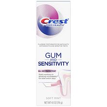 Crest Pro-Health Gum and Sensitivity, Sensitive Toothpaste, All Day ...