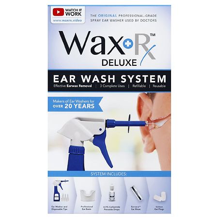 WaxRx pH Conditioned Ear Wash System
