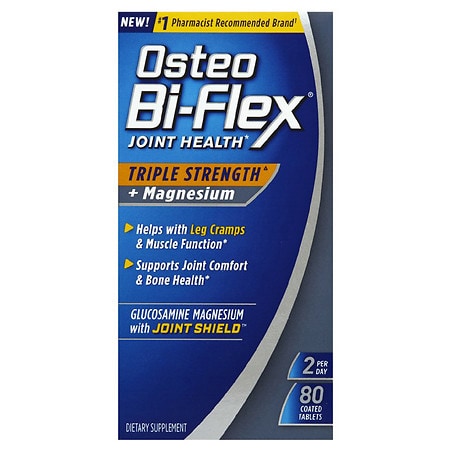 UPC 030768002275 product image for Osteo Bi-Flex Triple Strength + Magnesium - 80.0 ea | upcitemdb.com