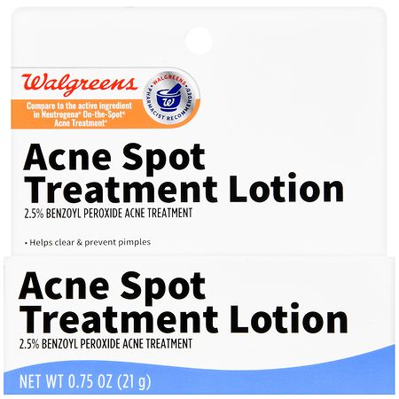 Walgreens Acne Spot Treatment Lotion