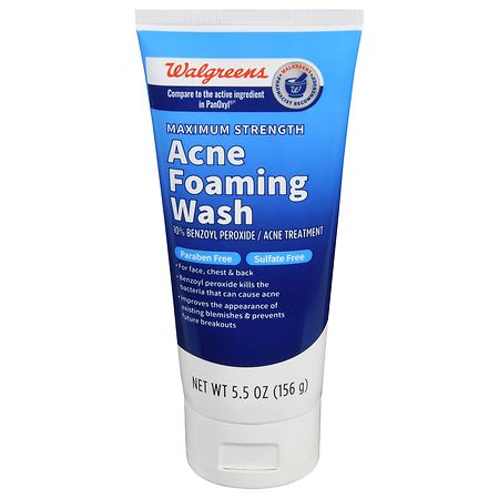 Walgreens Maximum Strength Acne Foaming Wash