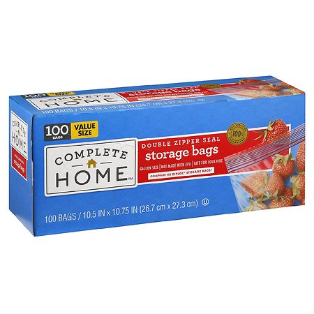 Complete Home Storage Bags Gallon