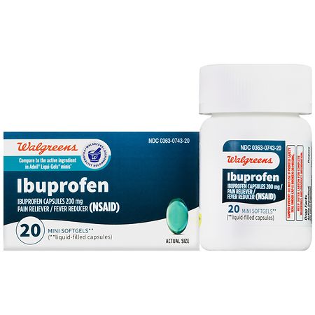 Walgreens Ibuprofen Mini Softgels