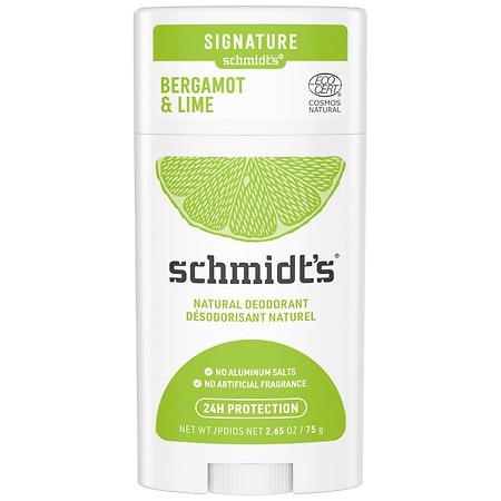 Schmidt's Natural Deodorant Bergamot + Lime