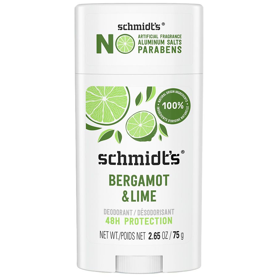 Natural Deodorant Bergamot + Lime | Walgreens