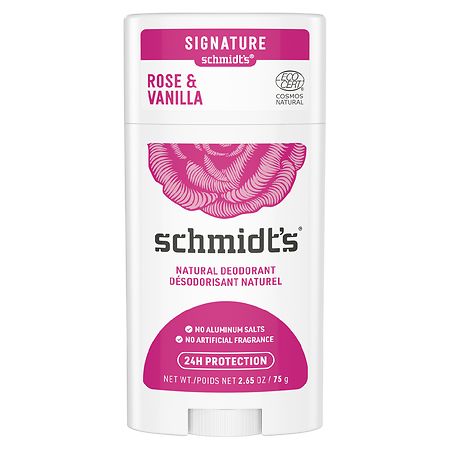 Schmidt's Natural Deodorant Rose Vanilla Walgreens