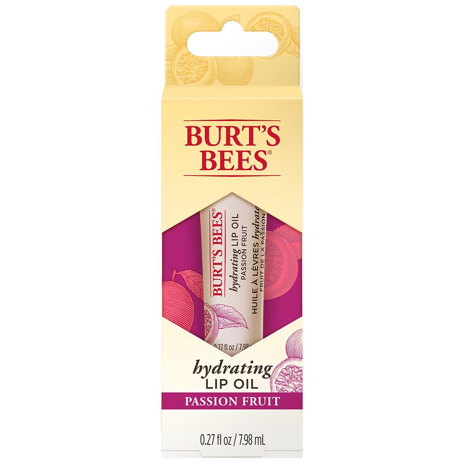 Burt's Bees 100 Natural Hydrating Lip Oil Passion Fruit Walgreens