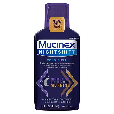 Mucinex Night Shift Cold & Flu