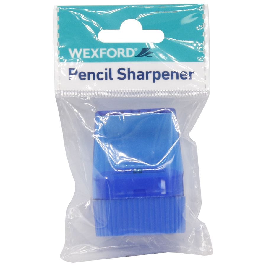 Bazic Transparent Square Pencil Sharpener - 12 count