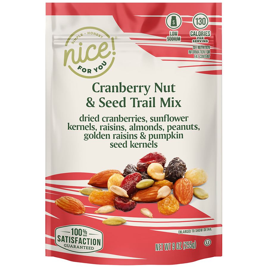 Nice! Trail Mix Cranberry Nut & Seed Walgreens