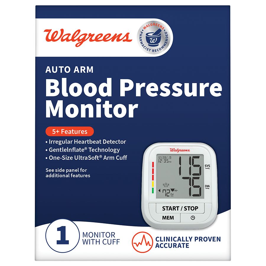 Walgreens Auto Wrist Blood Pressure Monitor