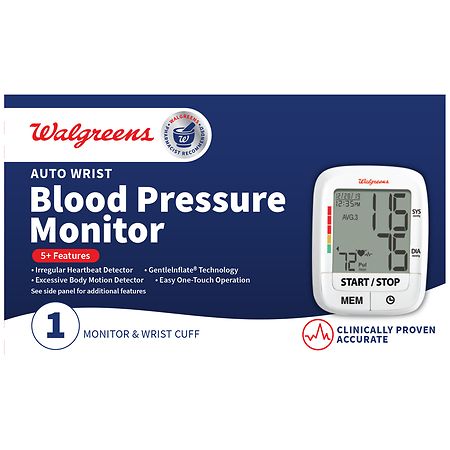 Walgreens Deluxe Wrist Blood Pressure Monitor