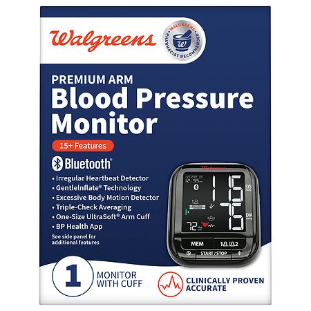 Walgreens Premium Arm Blood Pressure Monitor