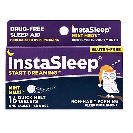 InstaSleep Quick Melt Sleep Aid Tablets