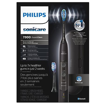Philips Sonicare ExpertClean 7300, Rechargeable Electric Toothbrush (HX9610/ 17)
