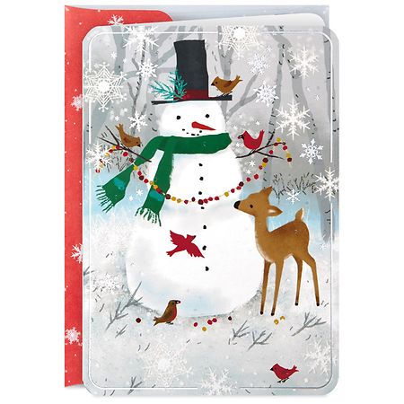 UPC 763795604500 product image for Hallmark Holiday Boxed Cards, Snowman & Reindeer - 16.0 ea | upcitemdb.com