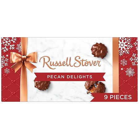UPC 077260041388 product image for Russell Stover Christmas Pecan Delight Gift Box Milk Chocolate - 8.1 oz | upcitemdb.com
