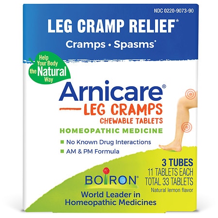 Boiron Arnicare Homeopathic Medicine For Leg Cramp Relief