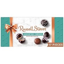 Russell Stover Assorted Cremes Milk & Dark Chocolate Gift Box Milk ...