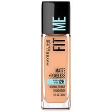 Maybelline Fit Me Matte + Poreless Liquid Foundation Makeup, Classic ...