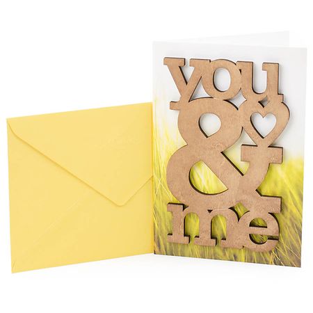 UPC 720473886177 product image for Hallmark Signature Anniversary Card (Wooden You & Me) - 1.0 ea | upcitemdb.com