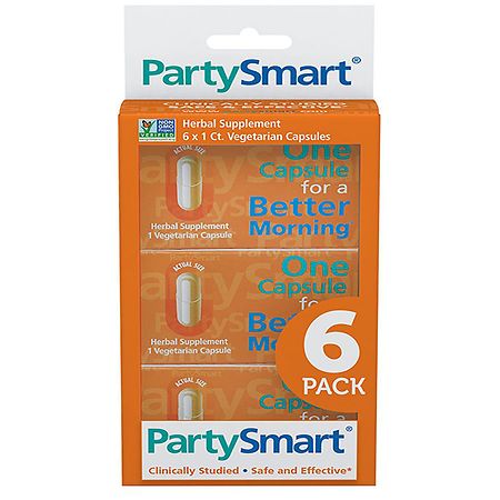 Himalaya Herbal Healthcare PartySmart Vegetarian Capsules