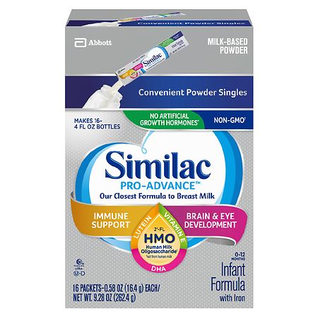 UPC 070074667829 product image for Similac Pro-Advance Non-GMO with 2'-FL HMO Infant Formula with Iron - 0.58 oz x  | upcitemdb.com